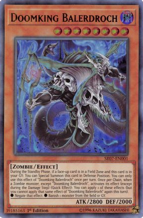 Image of Doomking Balerdroch [SR07-EN001] Ultra Rare