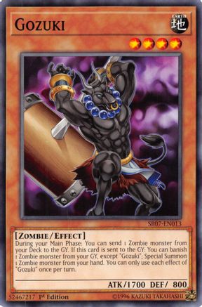 Image of Gozuki [SR07-EN013] Common
