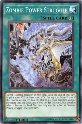 Image of Zombie Power Struggle [SR07-EN024] Common