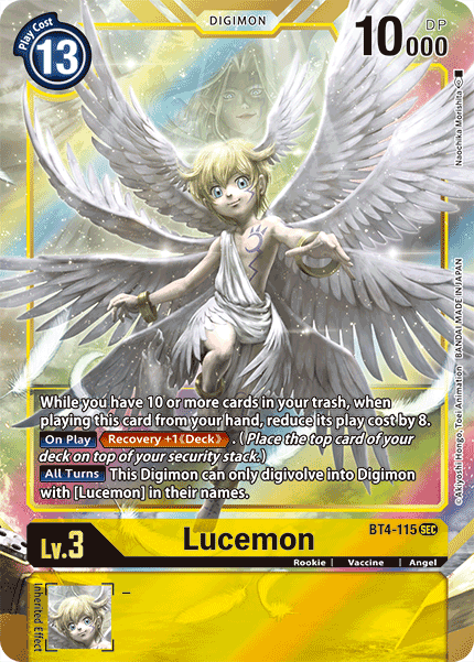 Image of Lucemon [BT4-115] (Alternate Art) [Great Legend]