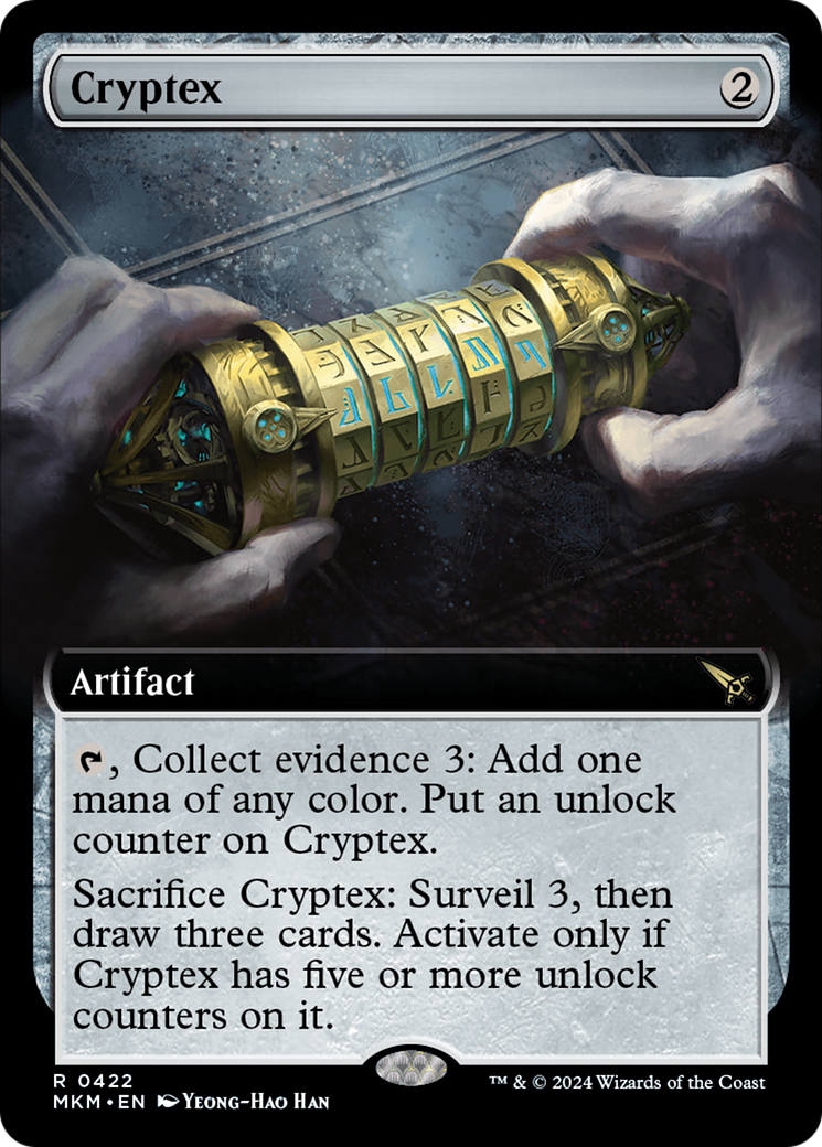Image of Cryptex (Extended Art) [Murders at Karlov Manor]