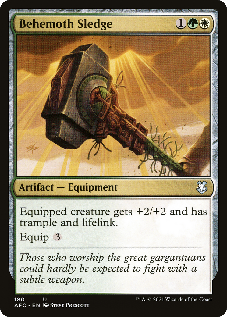Image of Behemoth Sledge [Dungeons & Dragons: Adventures in the Forgotten Realms Commander]