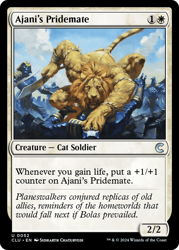 Image of Ajani's Pridemate [Ravnica: Clue Edition]