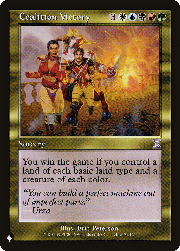 Image of Coalition Victory [The List]