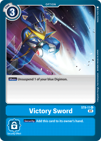 Image of Victory Sword [ST8-11] [Starter Deck: Ulforce Veedramon]
