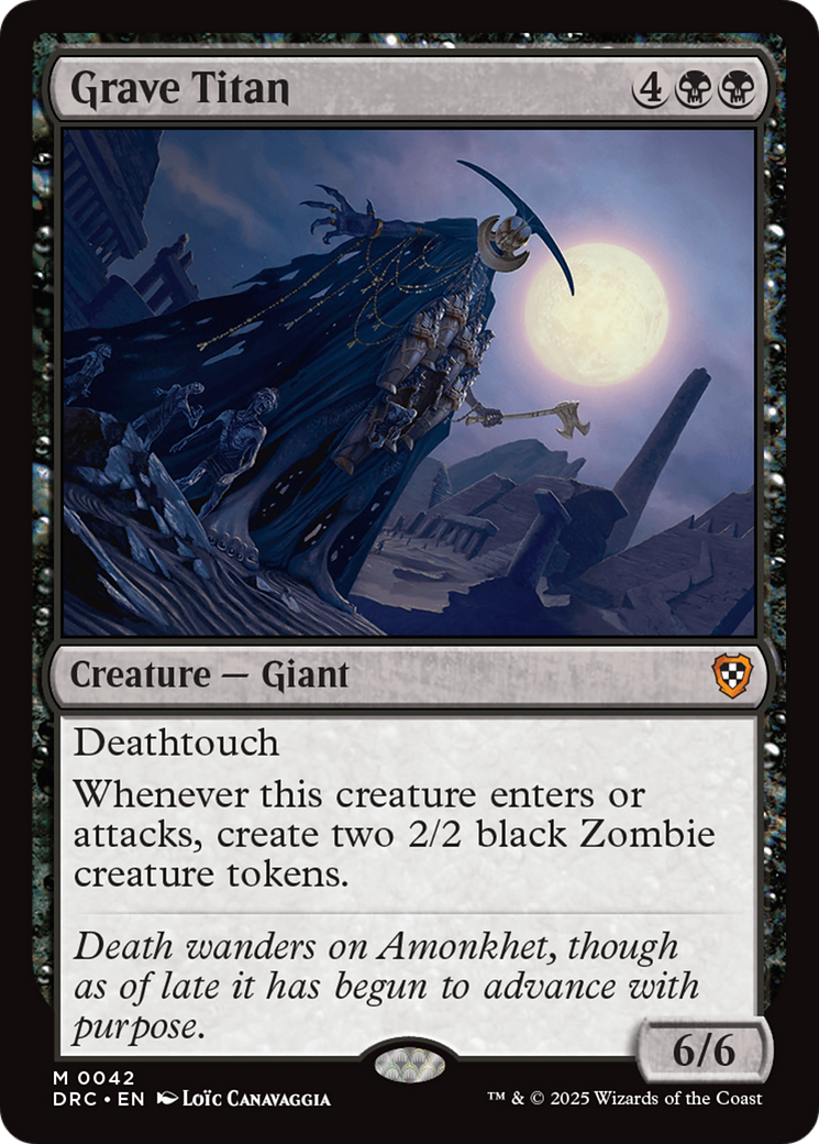 Image of Grave Titan [Aetherdrift Commander]