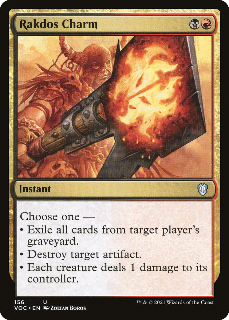Image of Rakdos Charm [Innistrad: Crimson Vow Commander]