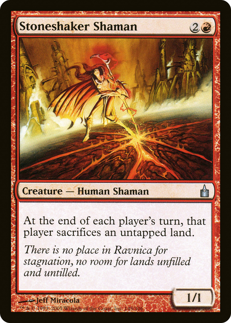 Image of Stoneshaker Shaman [Ravnica: City of Guilds]