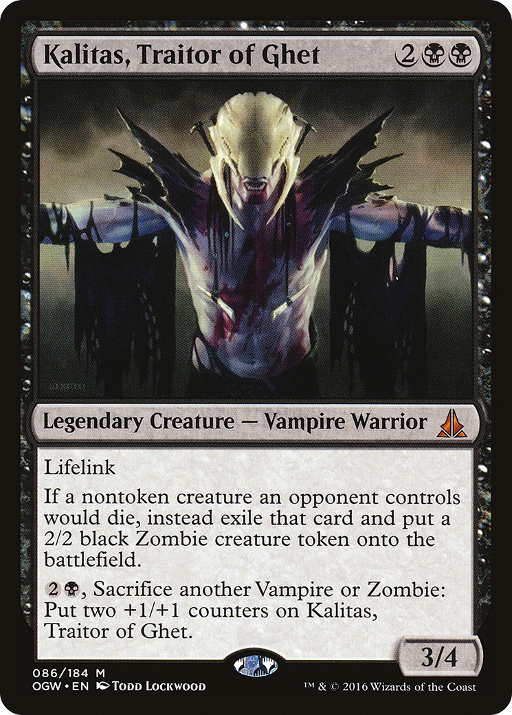 Image of Kalitas, Traitor of Ghet [Oath of the Gatewatch]