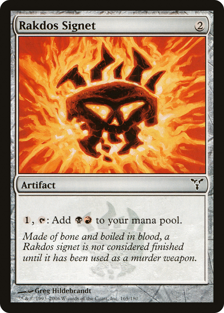 Image of Rakdos Signet [Dissension]