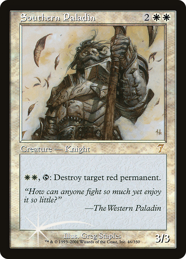 Image of Southern Paladin [Seventh Edition]