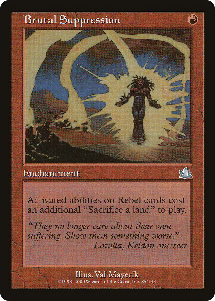 Image of Brutal Suppression [Prophecy]