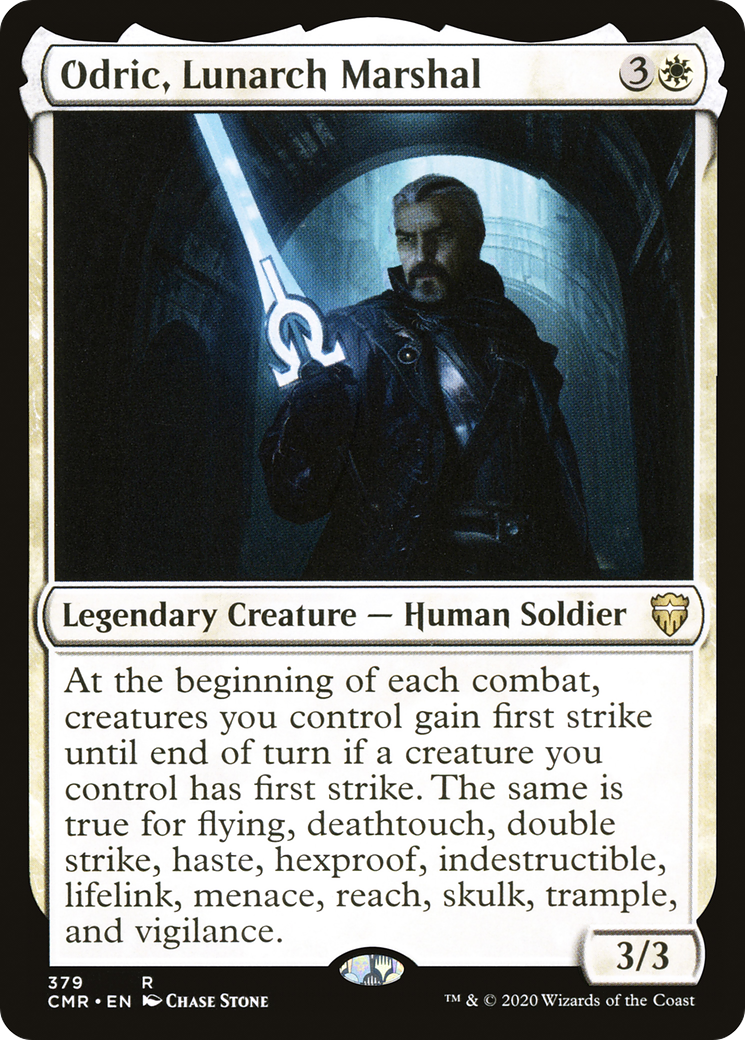 Image of Odric, Lunarch Marshal [Commander Legends]