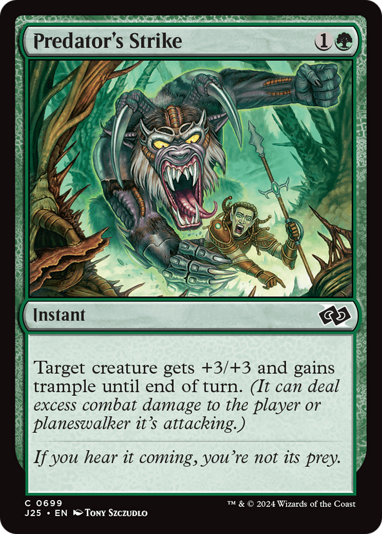 Image of Predator's Strike [Foundations Jumpstart]