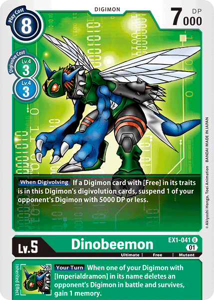 Image of Dinobeemon [EX1-041] [Classic Collection]