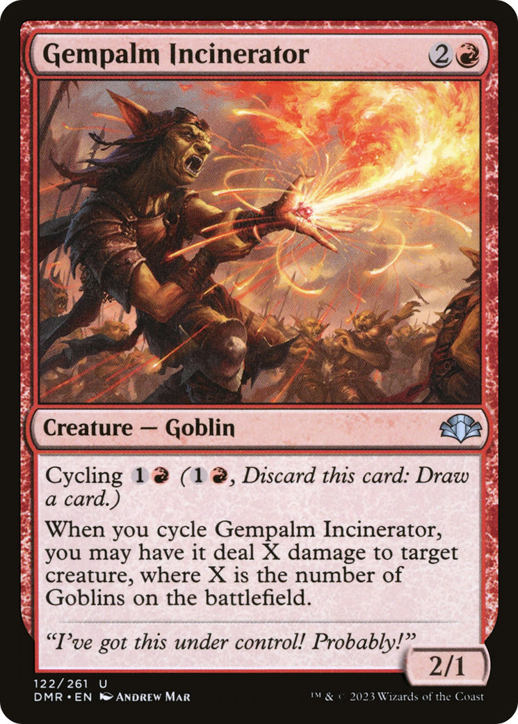Image of Gempalm Incinerator [Dominaria Remastered]