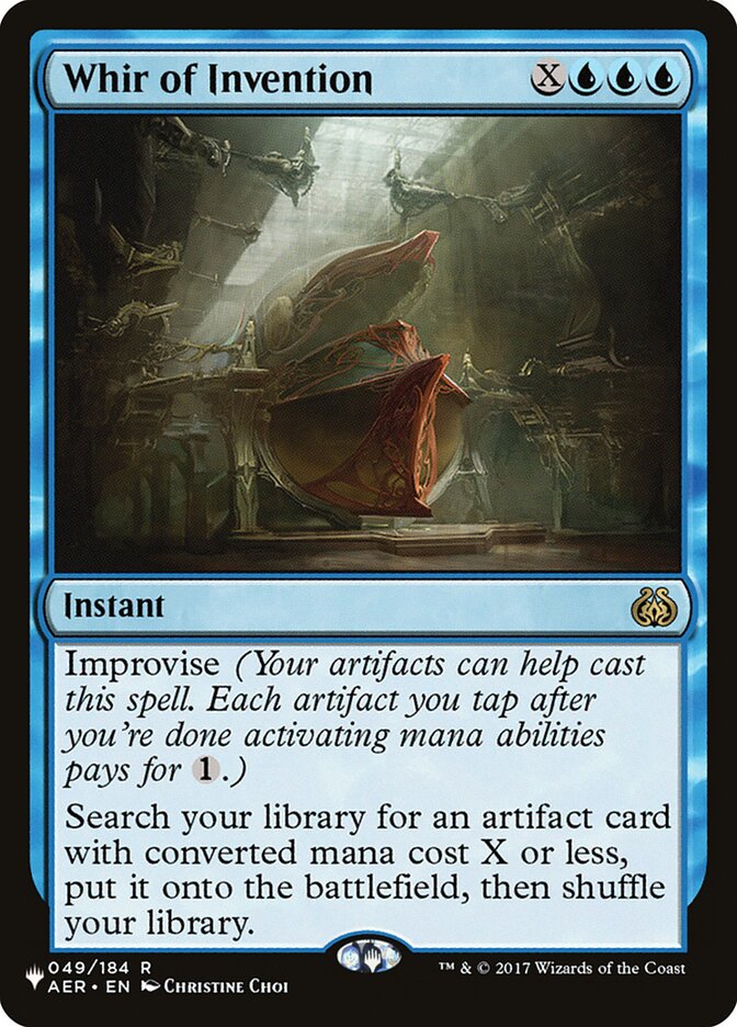 Image of Whir of Invention [Secret Lair: Heads I Win, Tails You Lose]