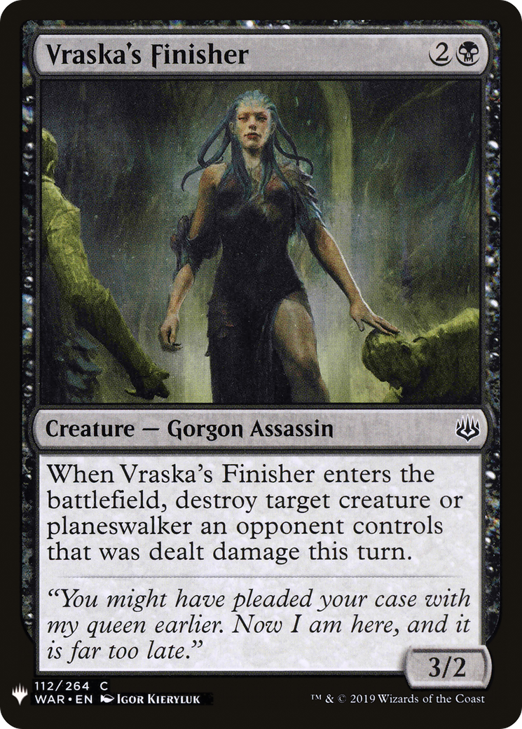 Image of Vraska's Finisher [Mystery Booster]
