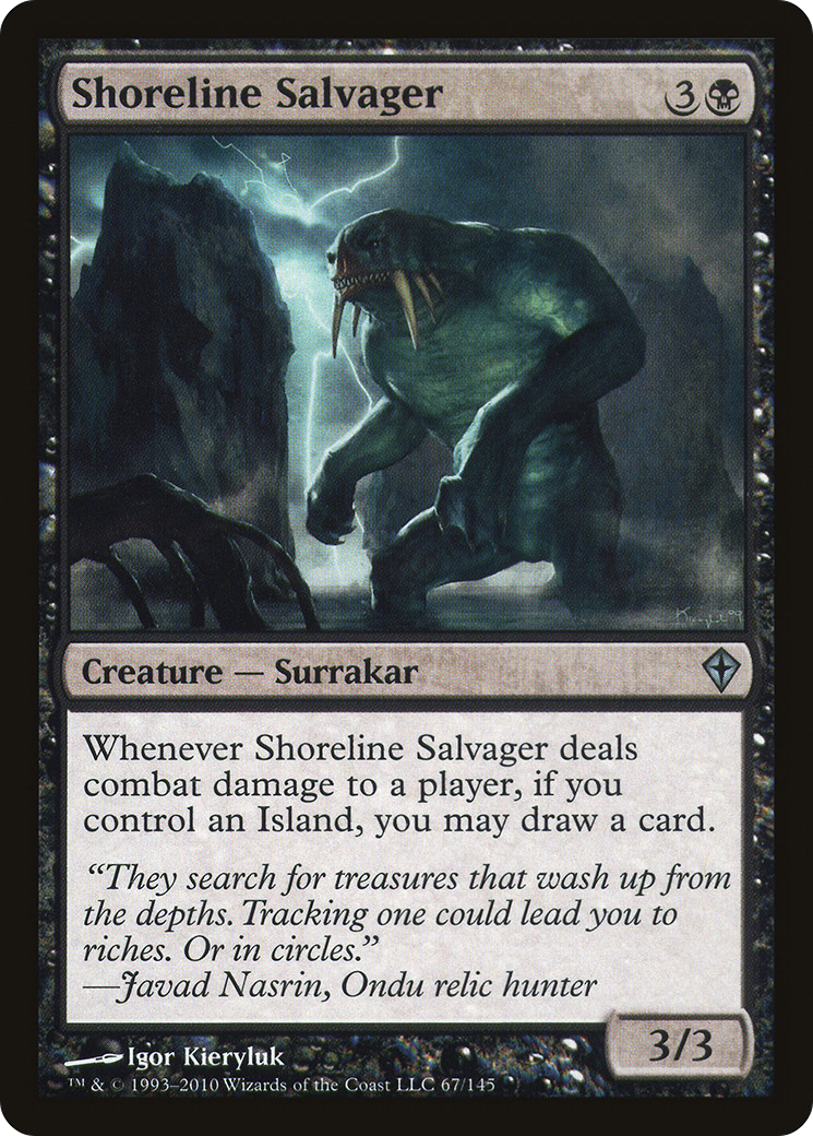 Image of Shoreline Salvager [Worldwake]