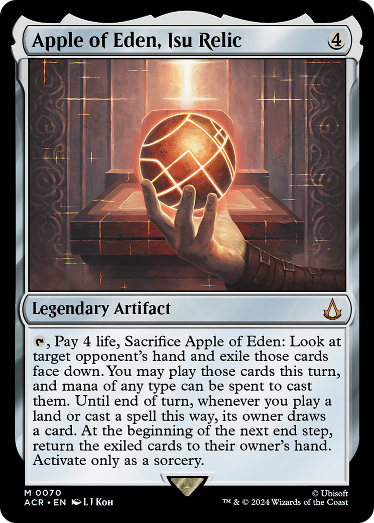Image of Apple of Eden, Isu Relic [Assassin's Creed]