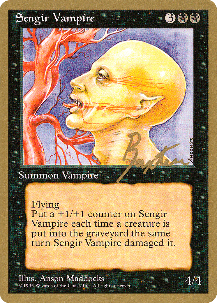 Image of Sengir Vampire (George Baxter) [Pro Tour Collector Set]