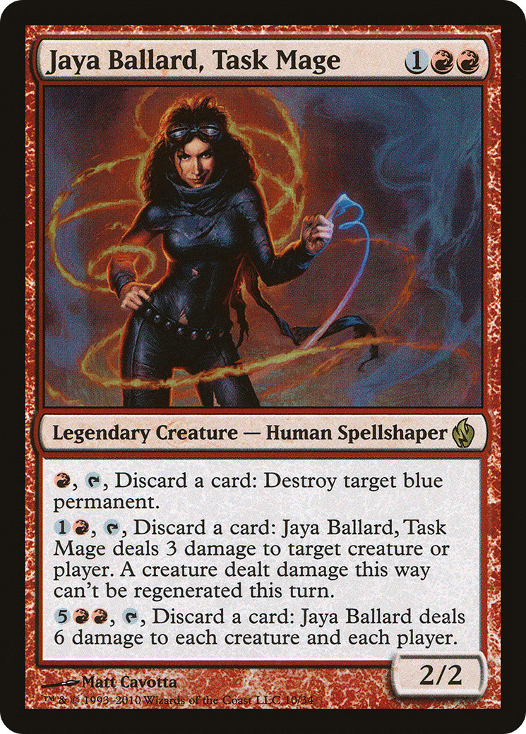 Image of Jaya Ballard, Task Mage [Premium Deck Series: Fire and Lightning]
