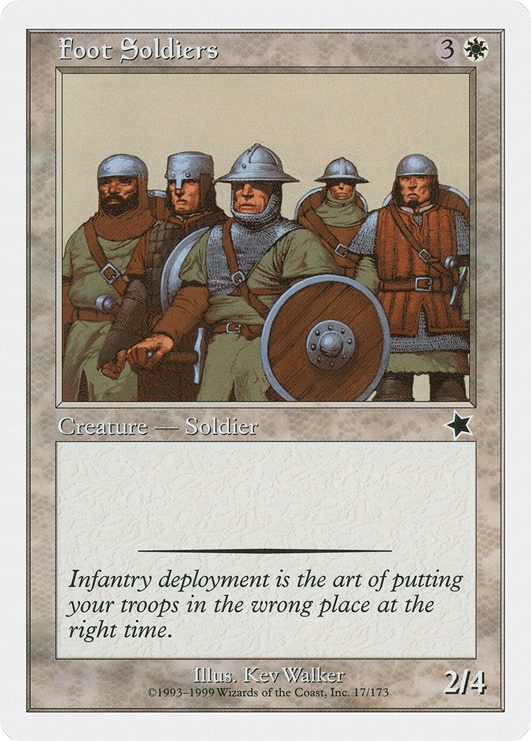 Image of Foot Soldiers [Starter 1999]