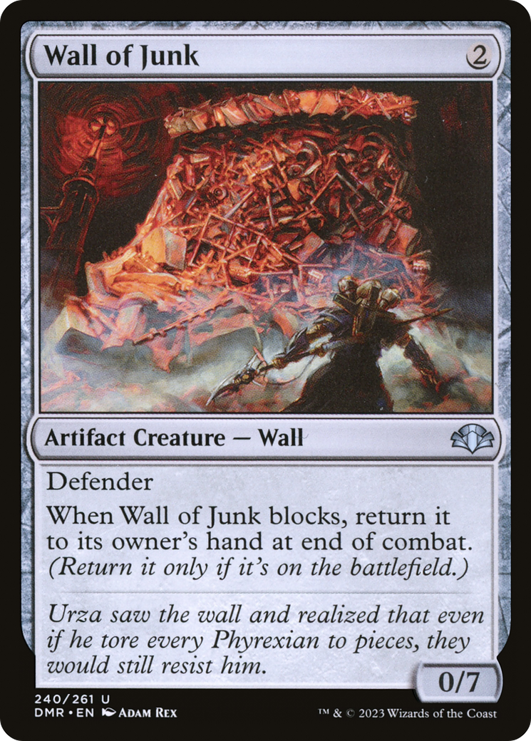 Image of Wall of Junk [Dominaria Remastered]