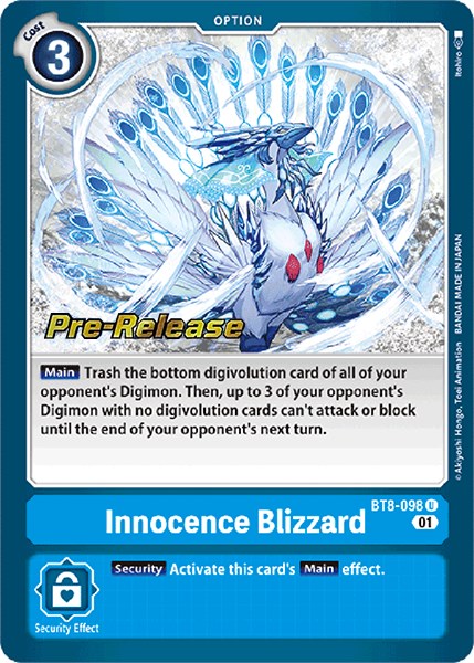 Image of Innocence Blizzard [BT8-098] [New Awakening Pre-Release Cards]