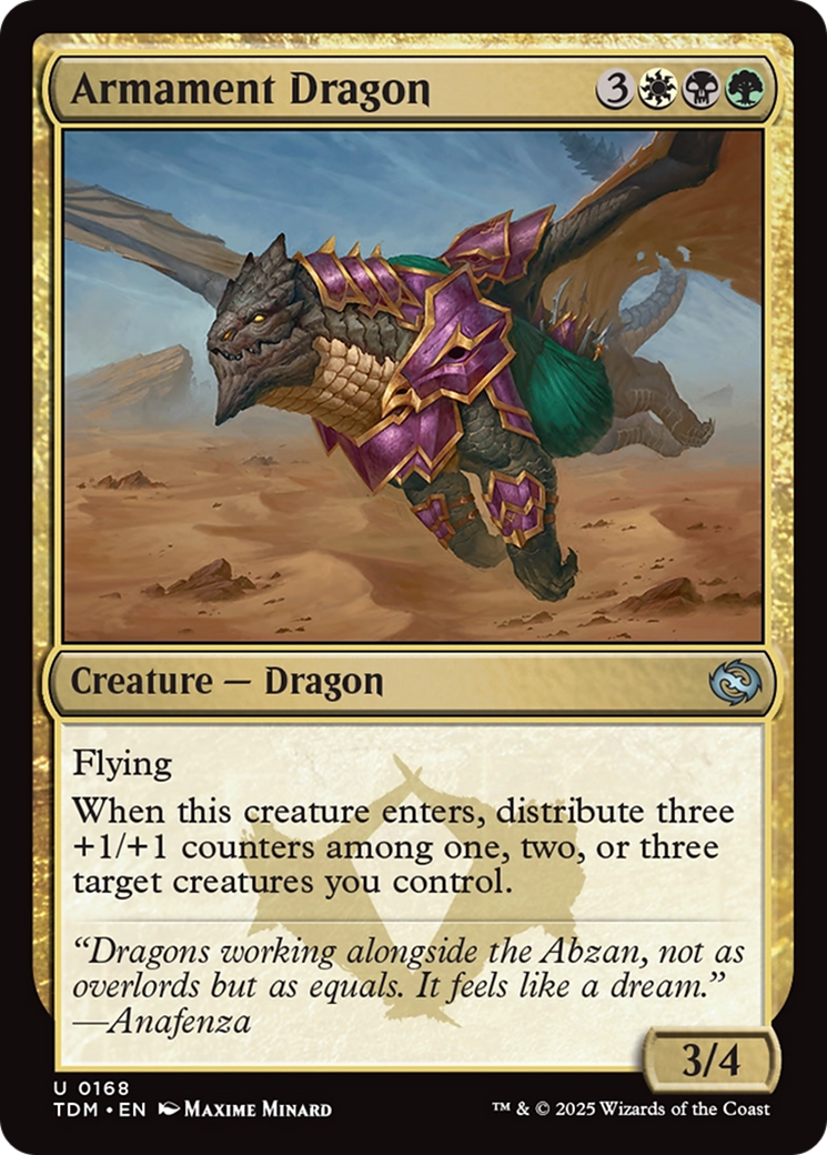 Image of Armament Dragon [Tarkir: Dragonstorm]