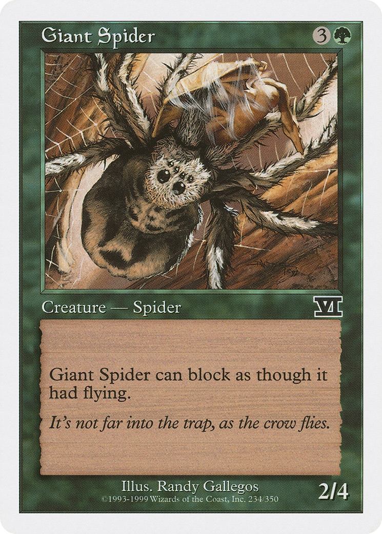 Image of Giant Spider [Classic Sixth Edition]