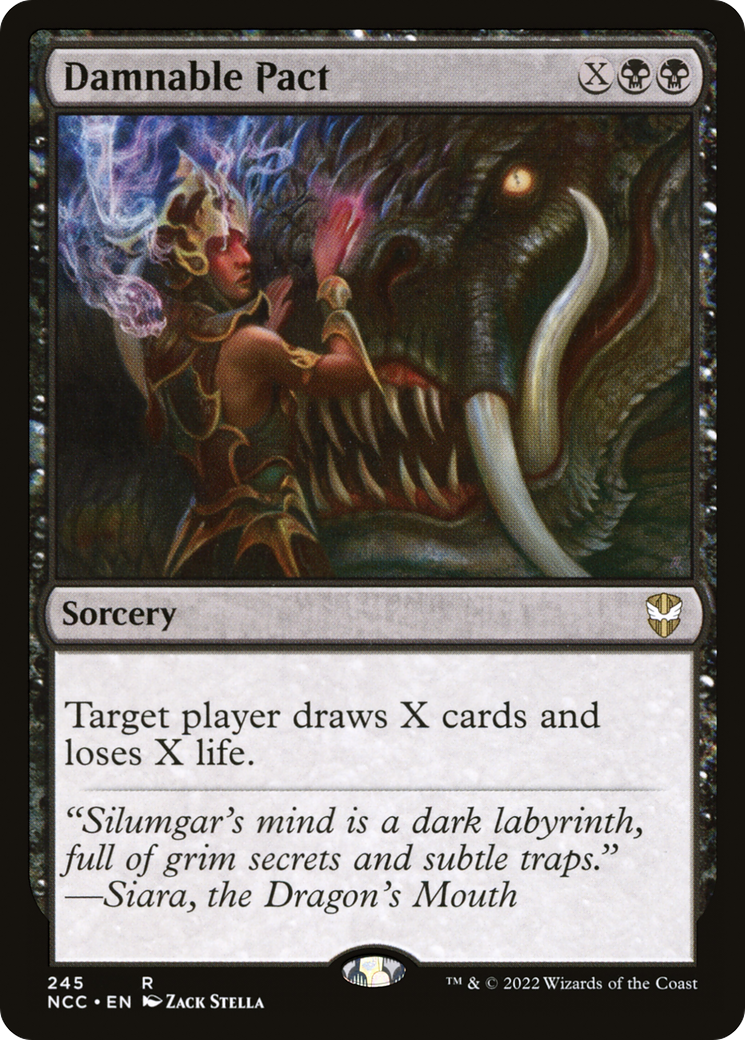 Image of Damnable Pact [Streets of New Capenna Commander]