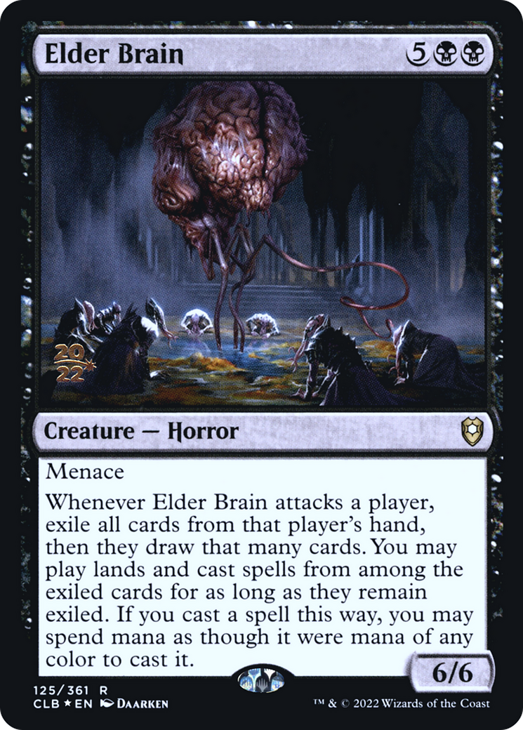 Image of Elder Brain [Commander Legends: Battle for Baldur's Gate Prerelease Promos]