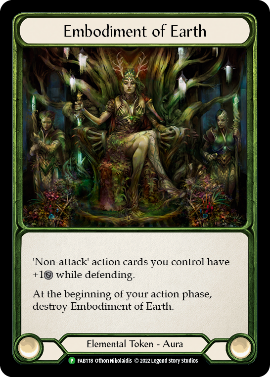 Image of Embodiment of Earth [FAB118] (Promo)  Cold Foil