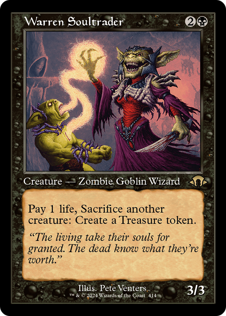Image of Warren Soultrader (Retro) [Modern Horizons 3]