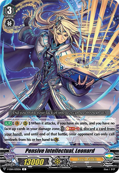 Image of Pensive Intellectual, Leonard (V-EB14/035EN) [The Next Stage]
