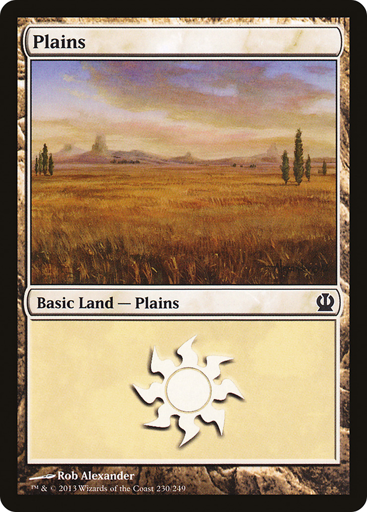 Image of Plains (230) [Theros]
