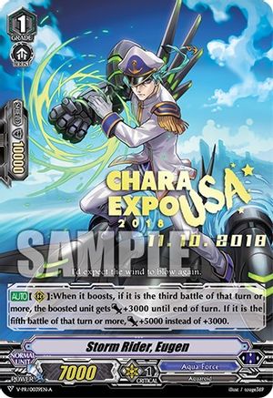 Image of Storm Rider, Eugen (A) (V-PR/0039EN-A) [V Promo Cards]