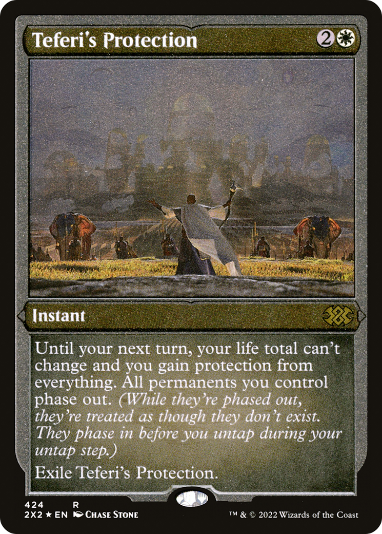 Image of Teferi's Protection (Foil Etched) [Double Masters 2022]