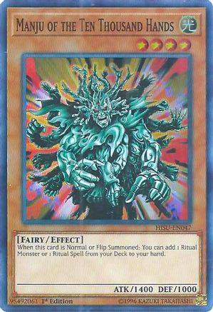 Image of Manju of the Ten Thousand Hands [HISU-EN047] Super Rare