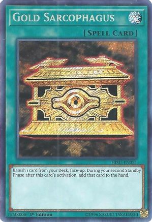 Gold Sarcophagus [HISU-EN051] Secret Rare