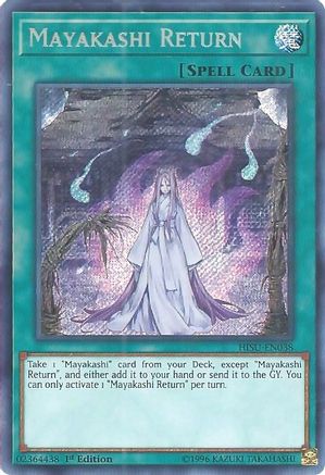 Image of Mayakashi Return [HISU-EN038] Secret Rare