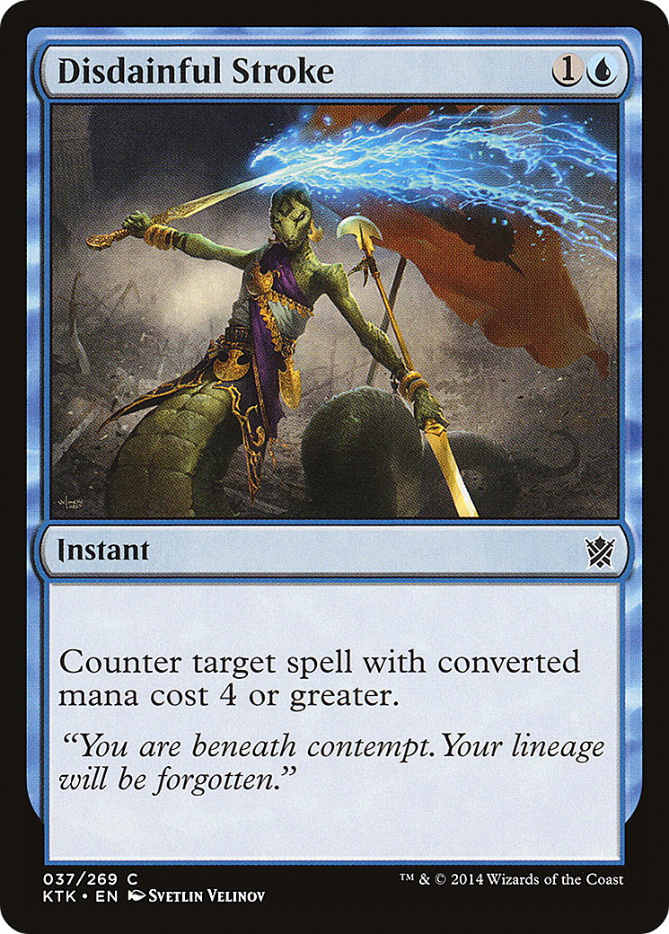 Image of Disdainful Stroke [Khans of Tarkir]