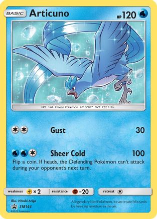 Image of Articuno (SM144) [Sun & Moon: Black Star Promos]