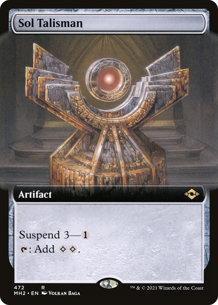 Image of Sol Talisman (Extended Art) [Modern Horizons 2]