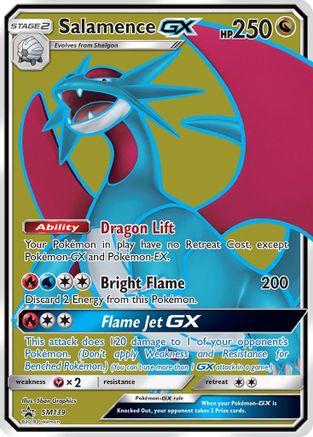 Image of Salamence GX (SM139) [Sun & Moon: Black Star Promos]