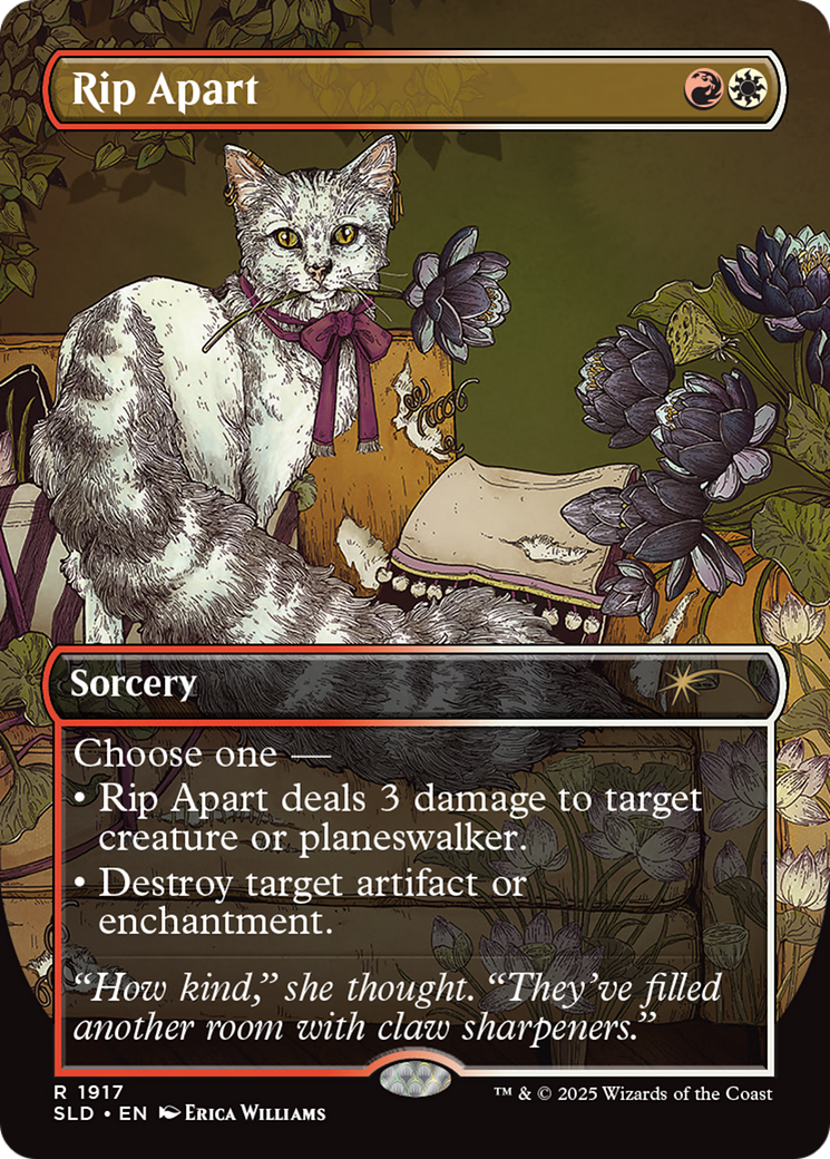 Image of Rip Apart (SLD-1917) - Secret Lair Drop (Borderless) Foil