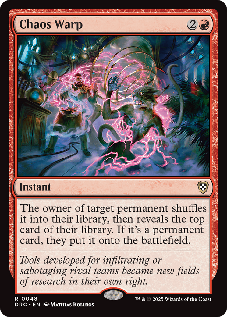 Image of Chaos Warp [Aetherdrift Commander]