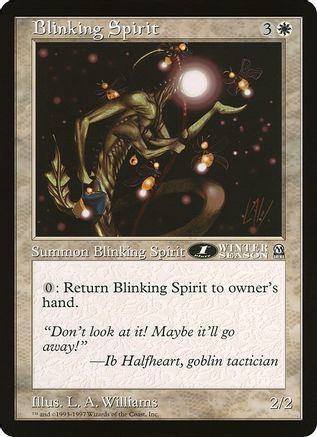 Image of Blinking Spirit (1st Place) (Arena League) (OVER-) - Oversize Cards