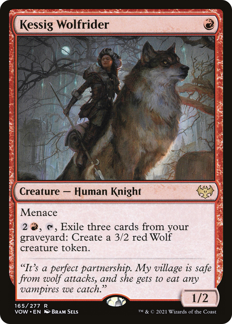 Image of Kessig Wolfrider [Innistrad: Crimson Vow]